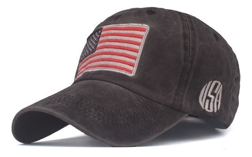 Gorra De Béisbol Con Bandera De Estados Unidos Para Hombre,