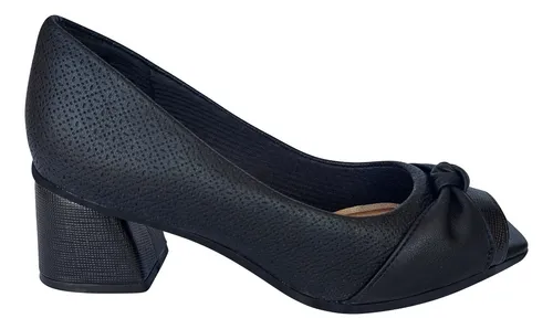 Sapato maxi cheap confort preto