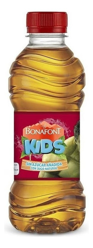 Agua Bonafont Kids De 300 Ml Con Jugo De Manzana