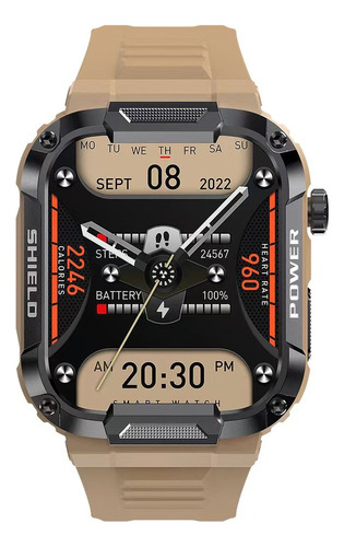 Reloj Inteligente Bluetooth Militar (responder/llamar)