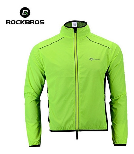 Jaqueta Corta Vento Frio Rockbros Para Ciclismo Bike