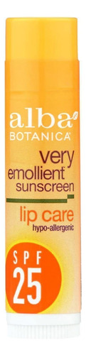 Alba Botanica Lipcare Spf 25 Spf, 0.15 Oz