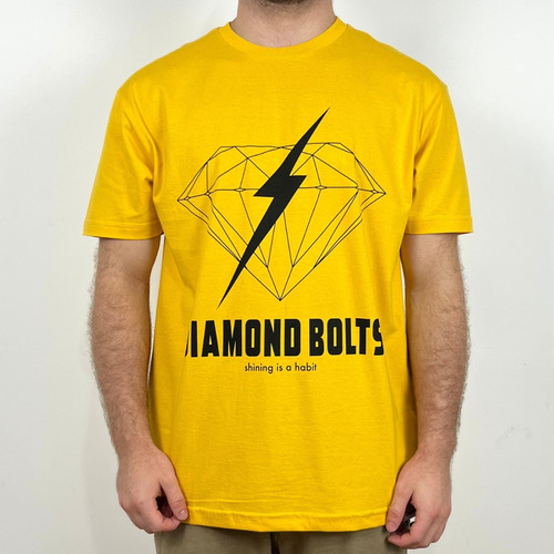 Camiseta Diamond Bolt Amarelo