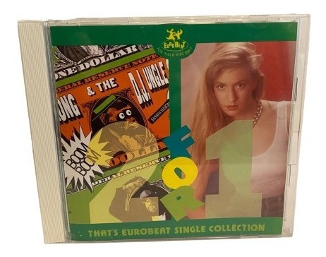 Various  That's Eurobeat Single Collection 1 Cd Usado