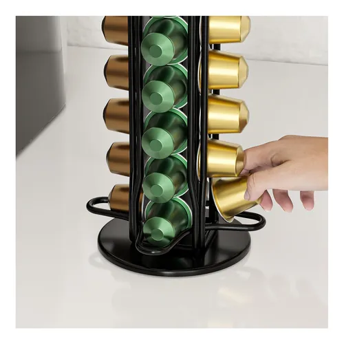 Sevenline Coffee Pod Supar Stand Compatible Con Nespresso 40