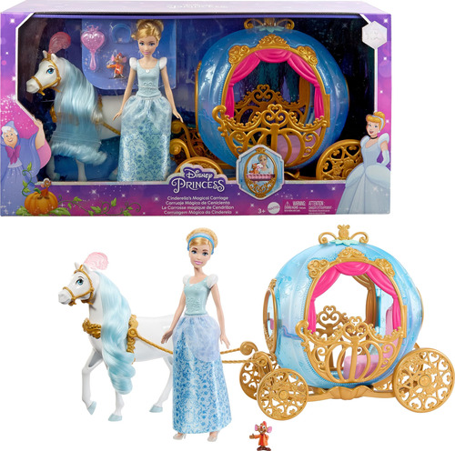 Disney Princesa Set De Juego Carruaje Mágico De Cenicienta C