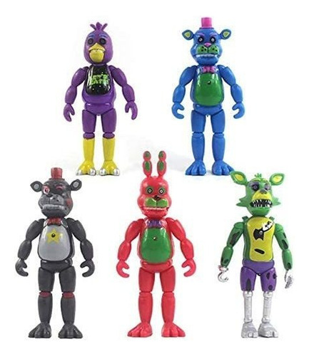 Five Nights At Freddy's Puppets De Fnaf Pizzeria, 5 Unidades