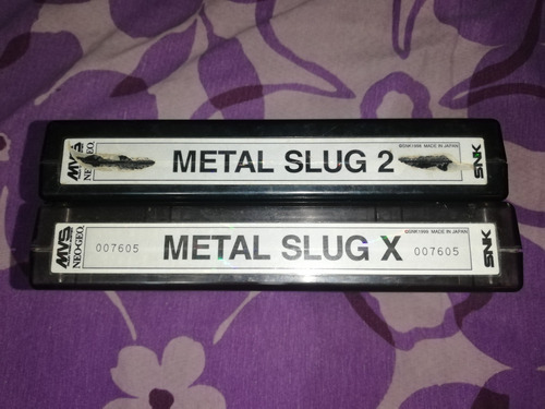 Metal Slug 2 Y Metal Slug X Para Mvs Neo Geo