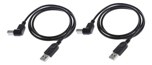2 Piezas Cable De Extensión Datos Impresora Usb 2 Hecho De