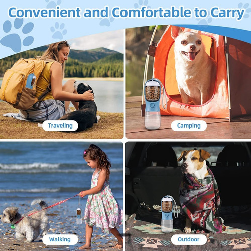 Botella De Agua Portátil Para Mascotas Para Perros,