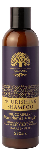 Shampoo Argania Nourishing 250ml Macadamia Argán