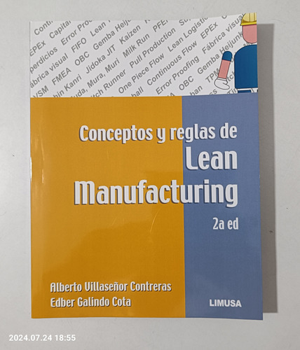 Conceptos Y Reglas De Lean Manufacturing 2ed Villaseñor