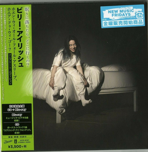 Billie Eilish When We All Fall Asleep, Where Do We Go? Cd+bl