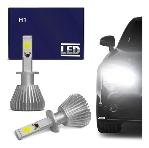 Kit Lampada Super Led 2d 6000k 12v 24v H1 H3 H4 H7 H8 H11