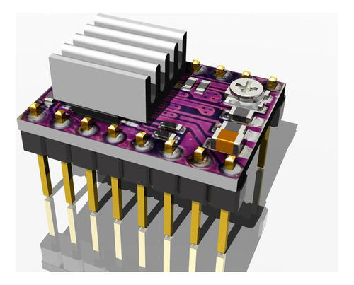 . 4 Pzas Driver Drv8825 Motor Pasos 3d Cnc Arduino +