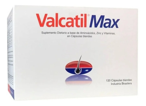 Valcatil Max X120 Caps Blandas Para La Caida Del Cabello Ofe