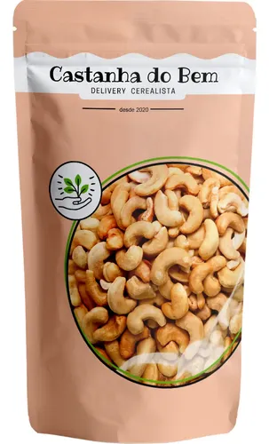 Castanha Caju Torrada Inteira W1 Sem Sal Ou Salgada - 1kg — R$ 89,90 em Mercado Livre, 45% OFF
