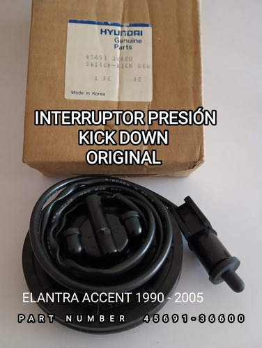 Interruptor Presion Kick-down