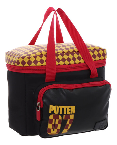 Lonchera Juvenil Truzt Harry Potter Negra Negro