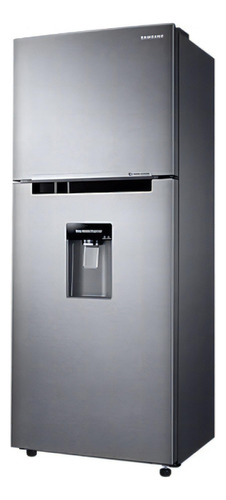 Refrigerador Top Mount C/despachador Agua Cool Pack Samsung Color Gris