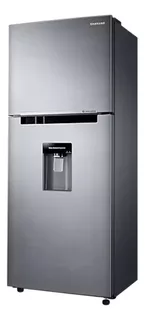 Refrigerador Top Mount C/despachador Agua Cool Pack Samsung Color Gris