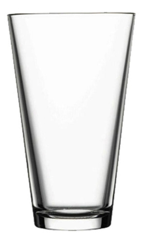 Set De 12 Vasos Vidrio Alto Conico City 340cc Pasabahce