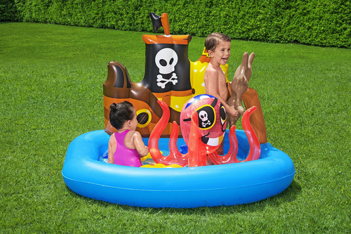 Centro De Juegos Acuático Splash Pool Para Niños 3 En 1