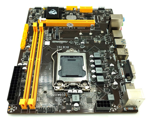 Placa Motherboard Intel H310 Ddr4 Gaming Nvme M.2 8th 9th