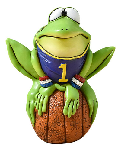 Figuras De Frog Stuff, Regalo Para Un Jugador De Baloncesto