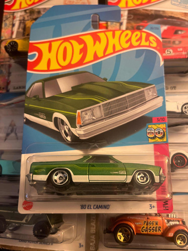 Hotwheels 80 El Camino Verde