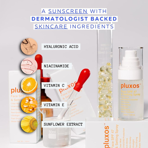 Pluxos 47 | Protector Solar + Cuidado De La Piel Spf 47 Spra