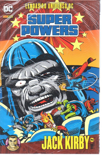 Lendas Do Universo Dc - Super Powers - Jack Kirby - Volume Nº 02 - Editora Panini - Capa Mole - 156 Páginas - Formato 17 X 26 - 2017 - Lacrada - Bonellihq 2 Cx242 Nov23