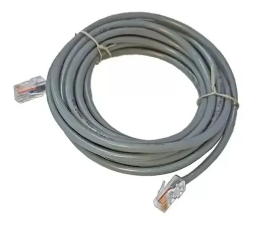 Cabo De Rede Cat6 + Rj45 - 10 Metros