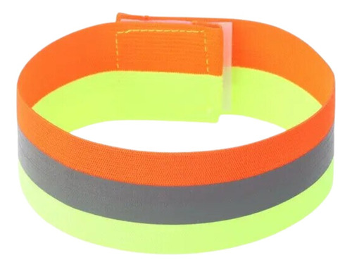 Bandas Cintas Reflectantes Para Ciclismo Runner Par