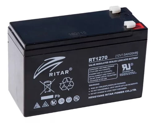 BATERIA RITAR 12V 65Ah RA AGM – Paneles Solares Perú