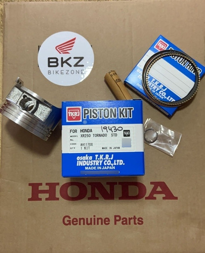 Kit Piston Japon Tkrj Honda Xr 250 Tornado Cbx 250 Bkz