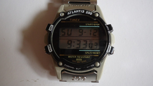 Relógio Timex Atlantis Water Resistant 100 Meters Lindo