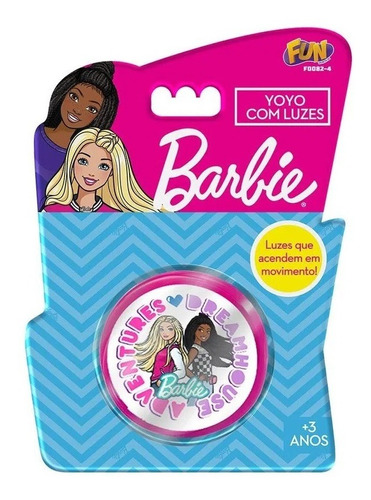 Brinquedo Ioio Da Barbie Com Luzes Fun Divirta Se F00824