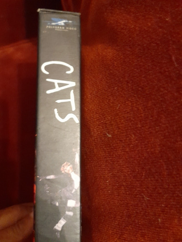 Video Cassette Opera Musical Cats. Origen Estados Unidos. Po (Usado)