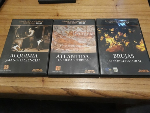 Grandes Enigmas De La Historia. Alquimia. Atlántida. Brujas.