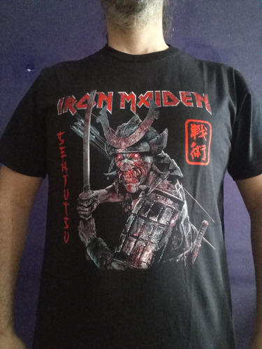 Iron Maiden - Senjutsu - Remera Algodon