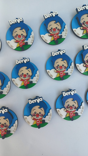 Imanes Llaveros Souvenirs Personalizados Personajes X15 Plimplim Mod.2