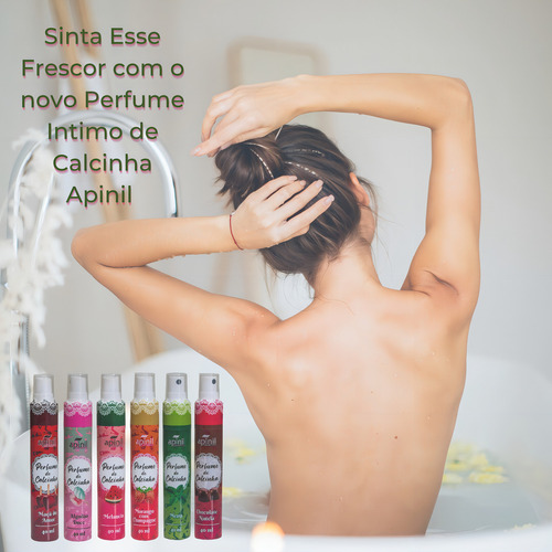 Kit 6 Sabonete Intimo Apinil + 6 Perfume De Calcinha Mulher