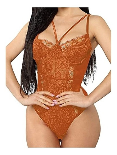 Babydolls Body Lencería Traslúcida Sexy Talla S