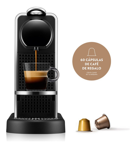 Cafetera Nespresso Citiz Platinum D140-ar-me-ne