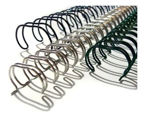Caixa Espiral Garra Duplo Anel Wire-o 3x1 Ofício 3/8 60 Fls