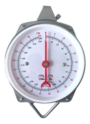 Balanza Analógica Colgante Scale Tipo Reloj 500gr - 100kg