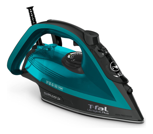 Vapor Y Ropa Iron T-fal Ultraglide Plus, 1700 W, Verde Azula