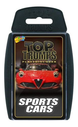 Sports Cars Top Trumps Juego De Cartas