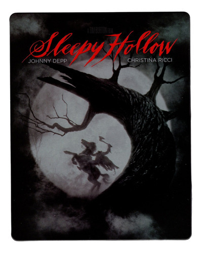 Sleepy Hollow Jinete Cabeza Johnny Depp Steelbook Blu-ray